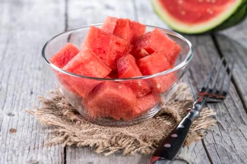 Fresh watermelon Stock Photos