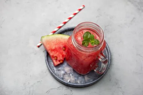 Fresh watermelon Stock Photos