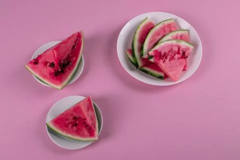 Fresh watermelon Stock Photos