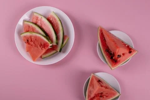 Fresh watermelon Stock Photos