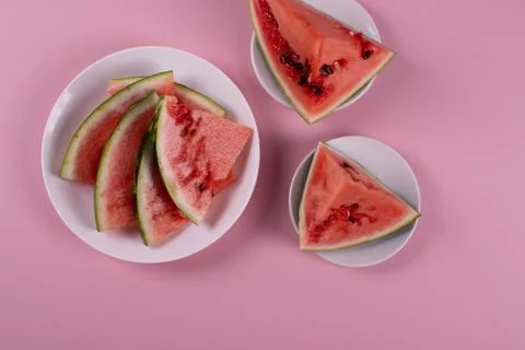 Fresh watermelon Stock Photos