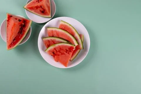 Fresh watermelon Stock Photos
