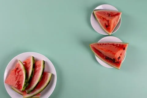 Fresh watermelon Stock Photos