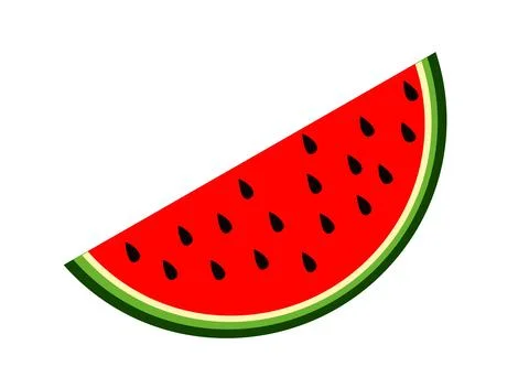 Fresh watermelon vector illustration design Stock Illustration