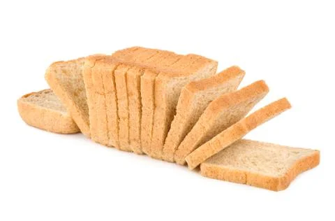 Fresh white bread Stock Photos