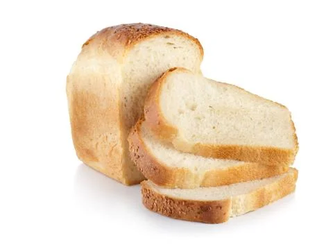 Fresh white bread Stock Photos