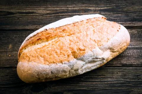 Fresh white bread Stock Photos