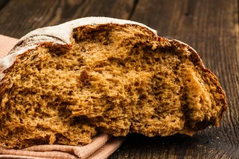 Fresh white bread Stock Photos