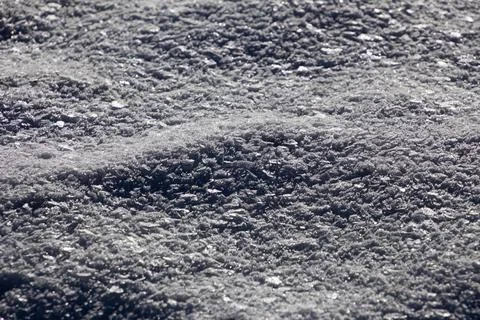 Fresh white snow sparkling in the sun Stock Photos
