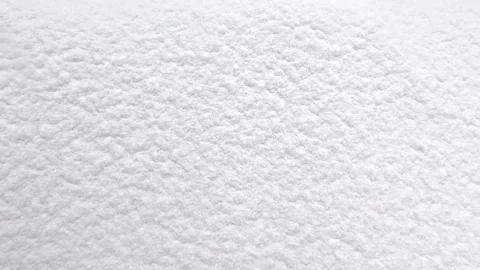Fresh white snow surface during calm winter snowfall Video stock 321805528