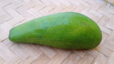 Fresh Whole Avocado Background Video stock 341836543