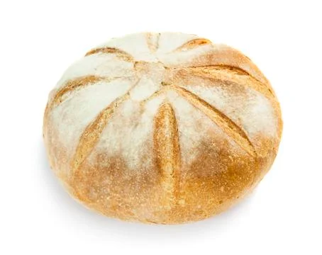 Fresh whole bread Stock Photos