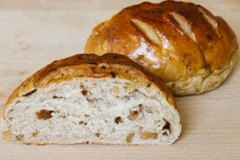 Fresh whole grain bread Stock Photos
