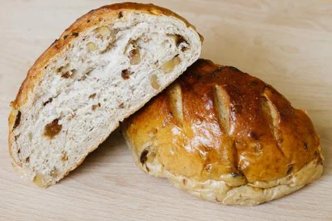 Fresh whole grain bread Stock Photos