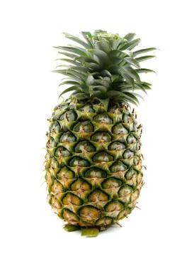 Fresh whole pineapple Stock Photos