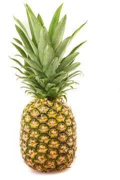 Fresh whole pineapple Stock Photos