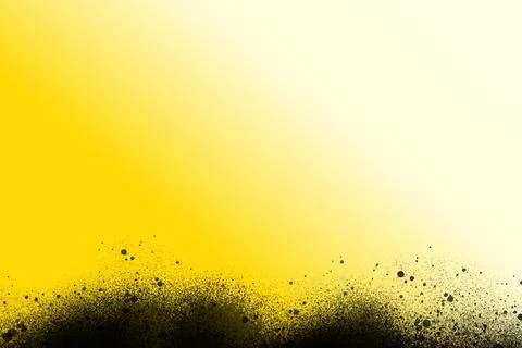 Fresh Yellow Lemon Gradient with Stencil Texture Stock Illustration