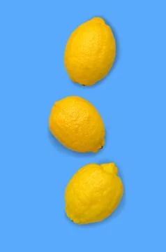 Fresh yellow lemons Stock Photos