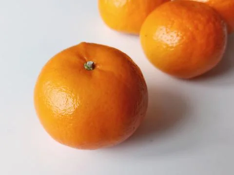 Fresh yellow orange fruit Stock Photos