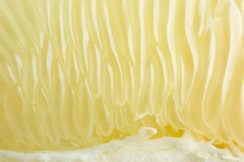 Fresh Yellow pomelo fruit, grapefruit or Citrus maxima, macro close up. Stock Photos