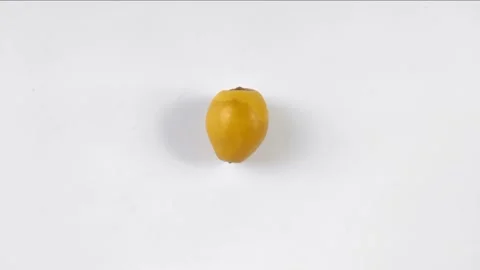 A Fresh Young Dates on A White Stock Footage 304791634