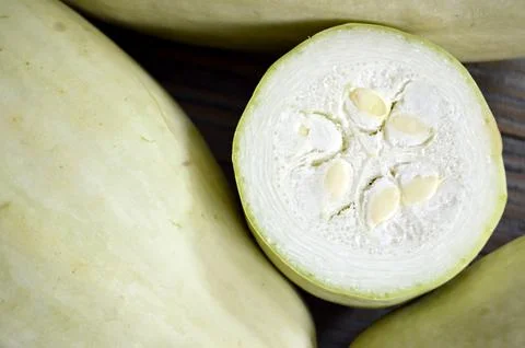 Fresh zucchini Foto stock