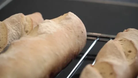 Freshly Baked Artisan Bread Stock Footage 317472655