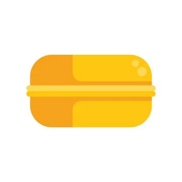 Freshly baked bread loaf resting on white background 스톡 일러스트