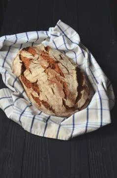 Freshly baked bread Stock Photos