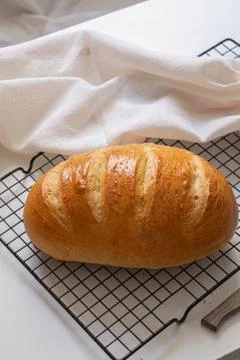 Freshly baked bread Stock Photos