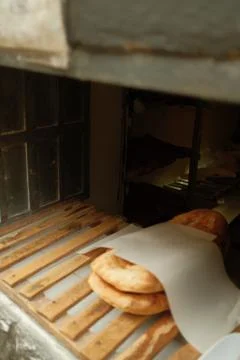 Freshly baked bread Stock Photos
