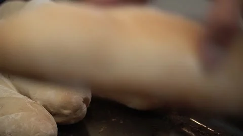 Freshly Baked Bread Rolls Stock Footage 317472662