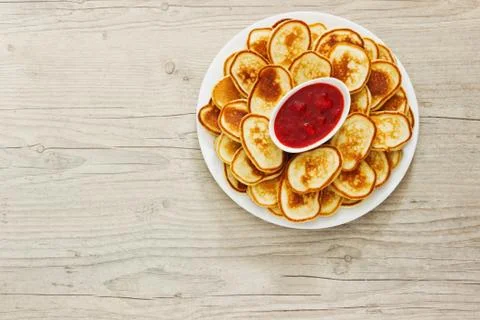 Freshly baked fritters Stock Photos
