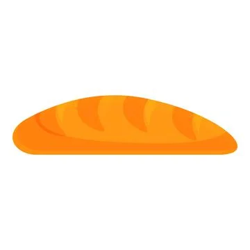 Freshly baked loaf of bread isolated on white background 스톡 일러스트