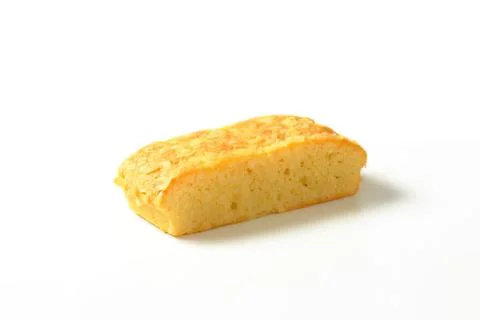Freshly baked orange sponge cake loaf Stock Photos