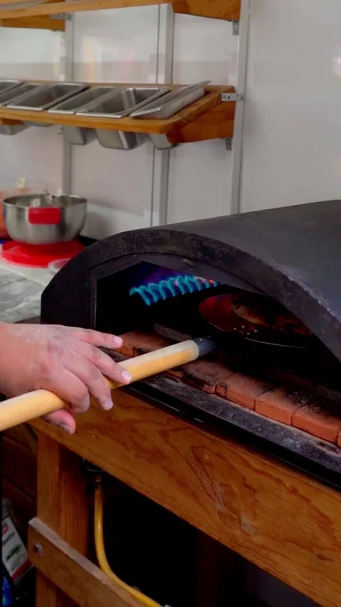 Freshly baked pizza Stock Footage 298725347