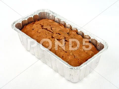 Freshly baked plum cake Stock Photos