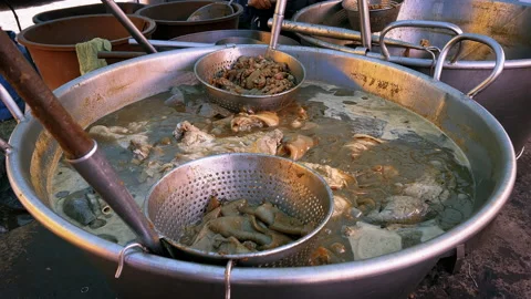 Freshly Cooked Carnitas Stock Footage 202193317