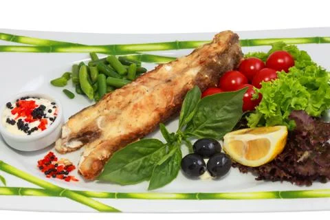 Freshly cooked fish Photos