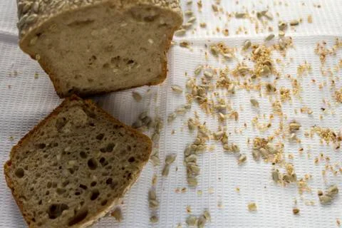 Freshly cooked home made bread Stock Photos