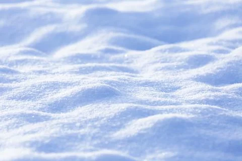 Freshly fallen fluffy snow as a background Stock Photos