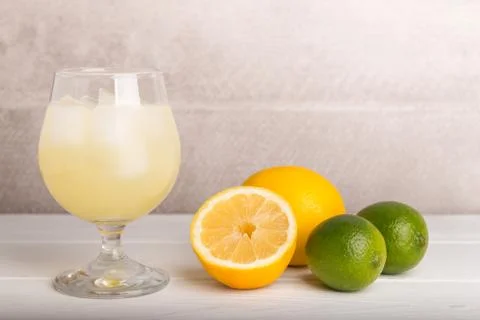 Freshly made lemonade Foto stock