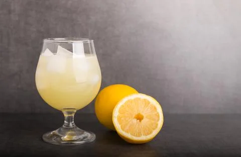 Freshly made lemonade Foto stock