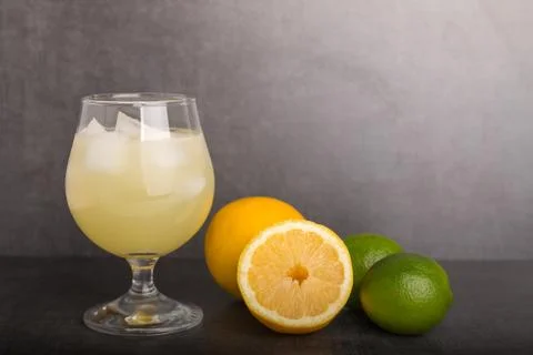 Freshly made lemonade Foto stock