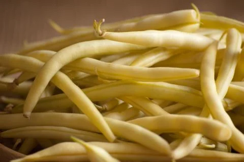 Freshly picked yellow bean paste Stock Photos