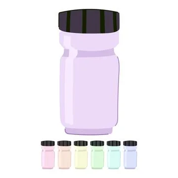 Freshness coffee jar vector cartoon graphic イラスト素材