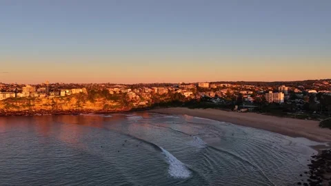 Freshwater Beach Stock Footage 340986464
