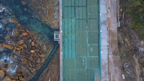 Freshwater Rock Pool Stock Footage 76511220