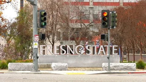 Fresno State University Video stock 100650928