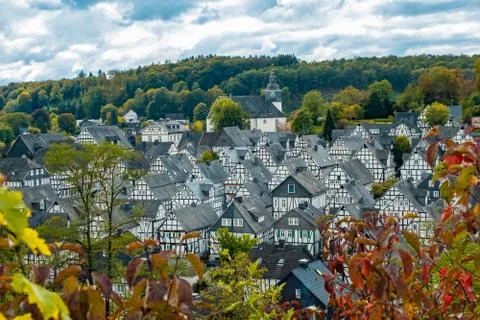 Freudenberg City Foto stock